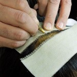 毛髪を植え込みます